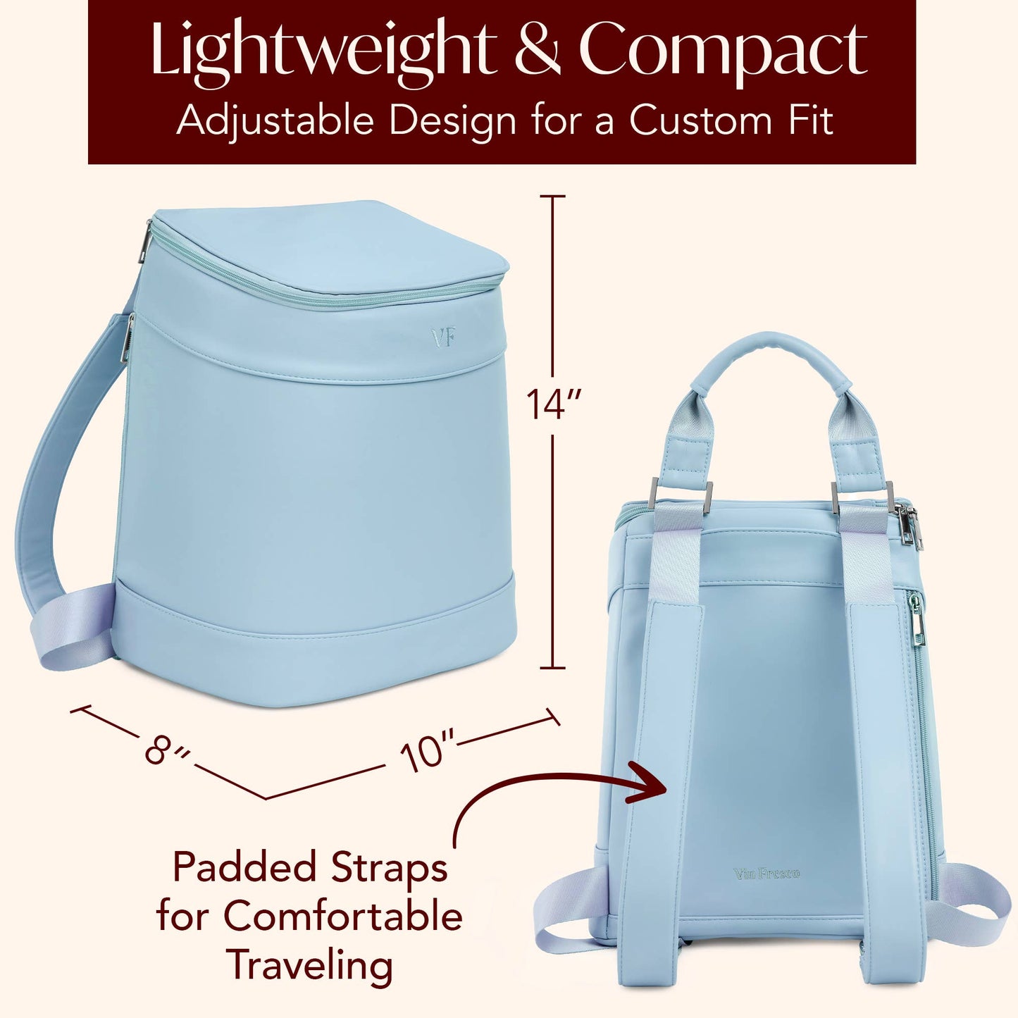 Insulated Cooler Backpack | Blue