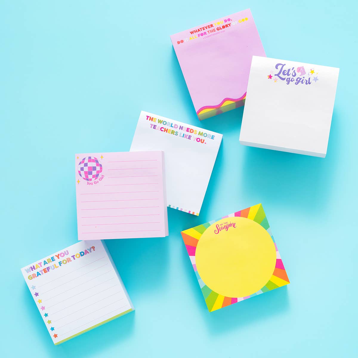 Sticky Notes Pad - Gratitude Reminder