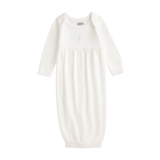 Cross Crochet Infant Gown