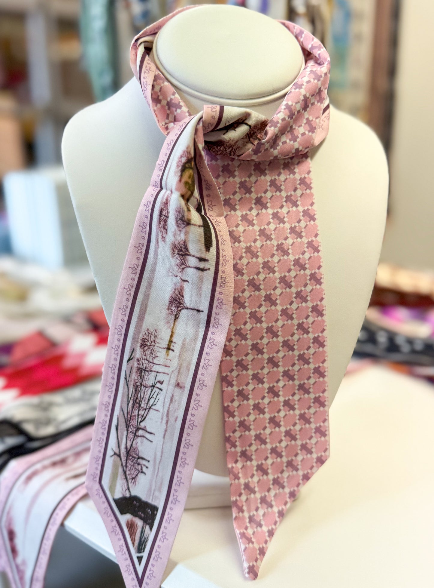 Scarf Necklace/Bracelet - No Charm