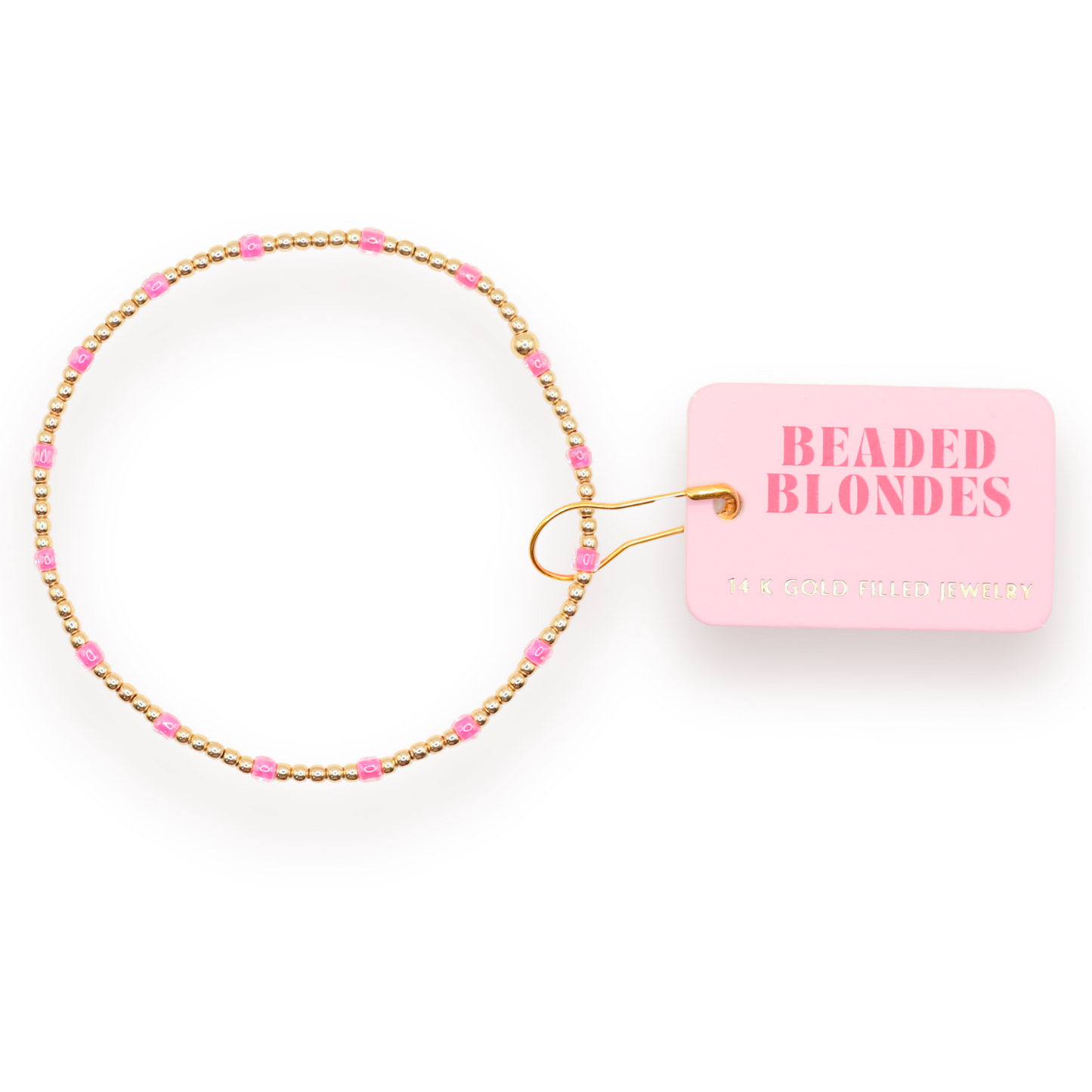 Hot Pink Dainty Poppi Bracelet | Standard