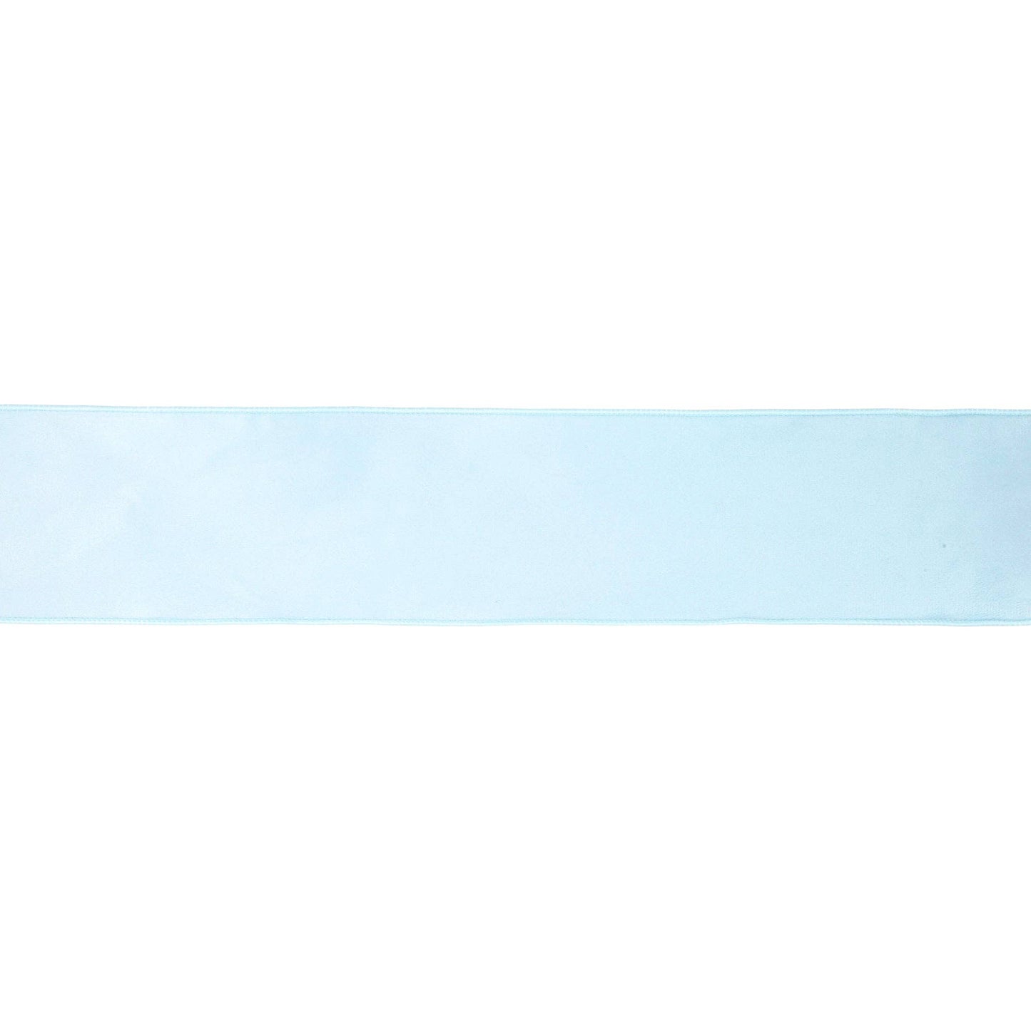 4" Reversible Classic Velvet Wired Ribbon | Baby Blue