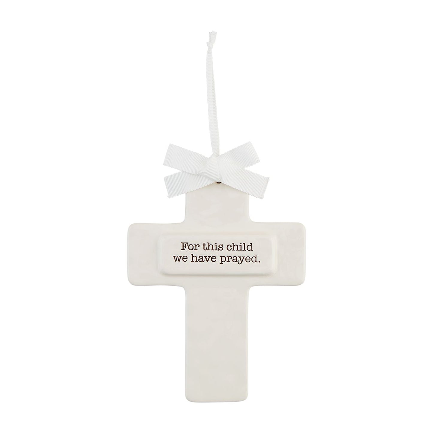 Ceramic Keepsake Cross