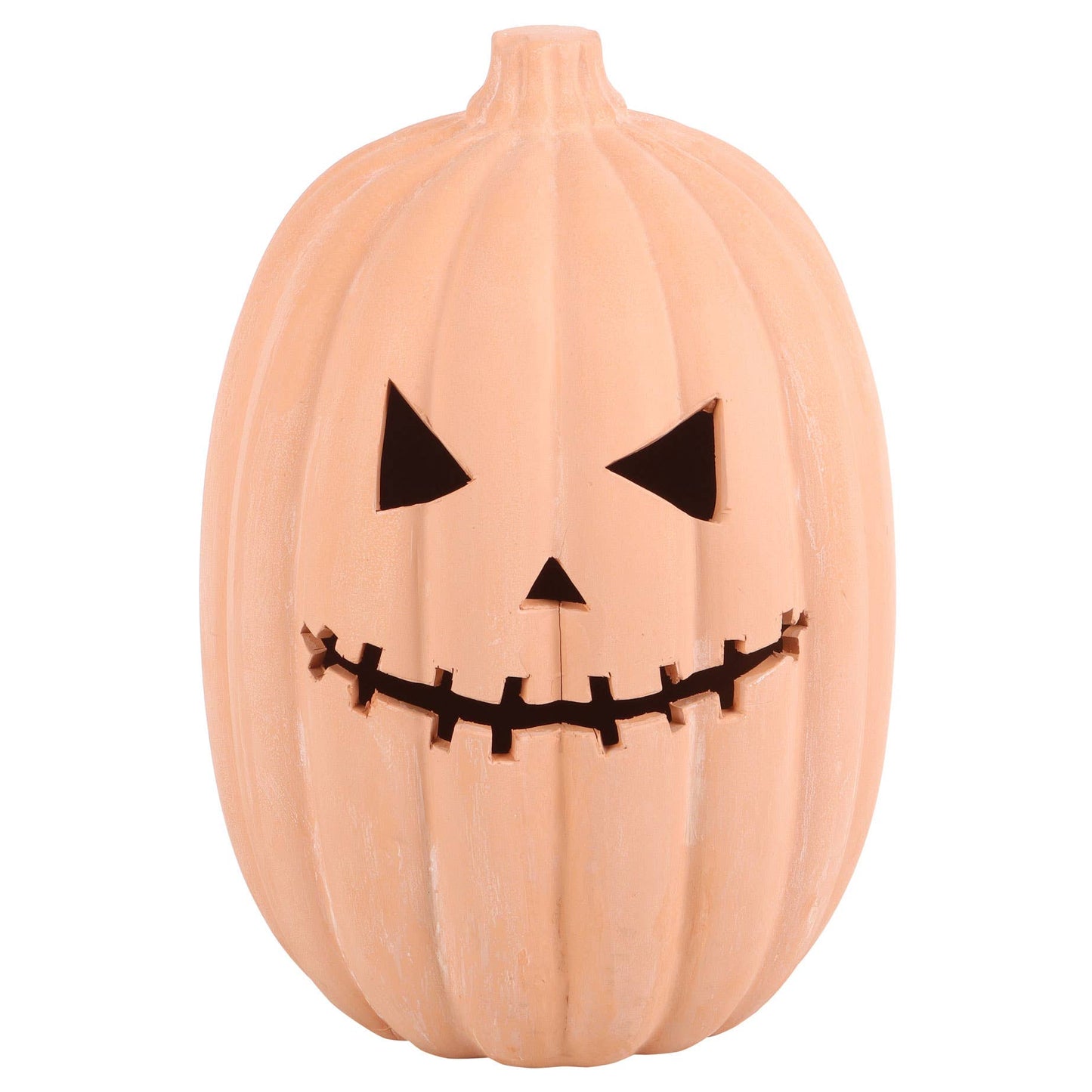 Terracotta Halloween Pumpkin | 13.5"