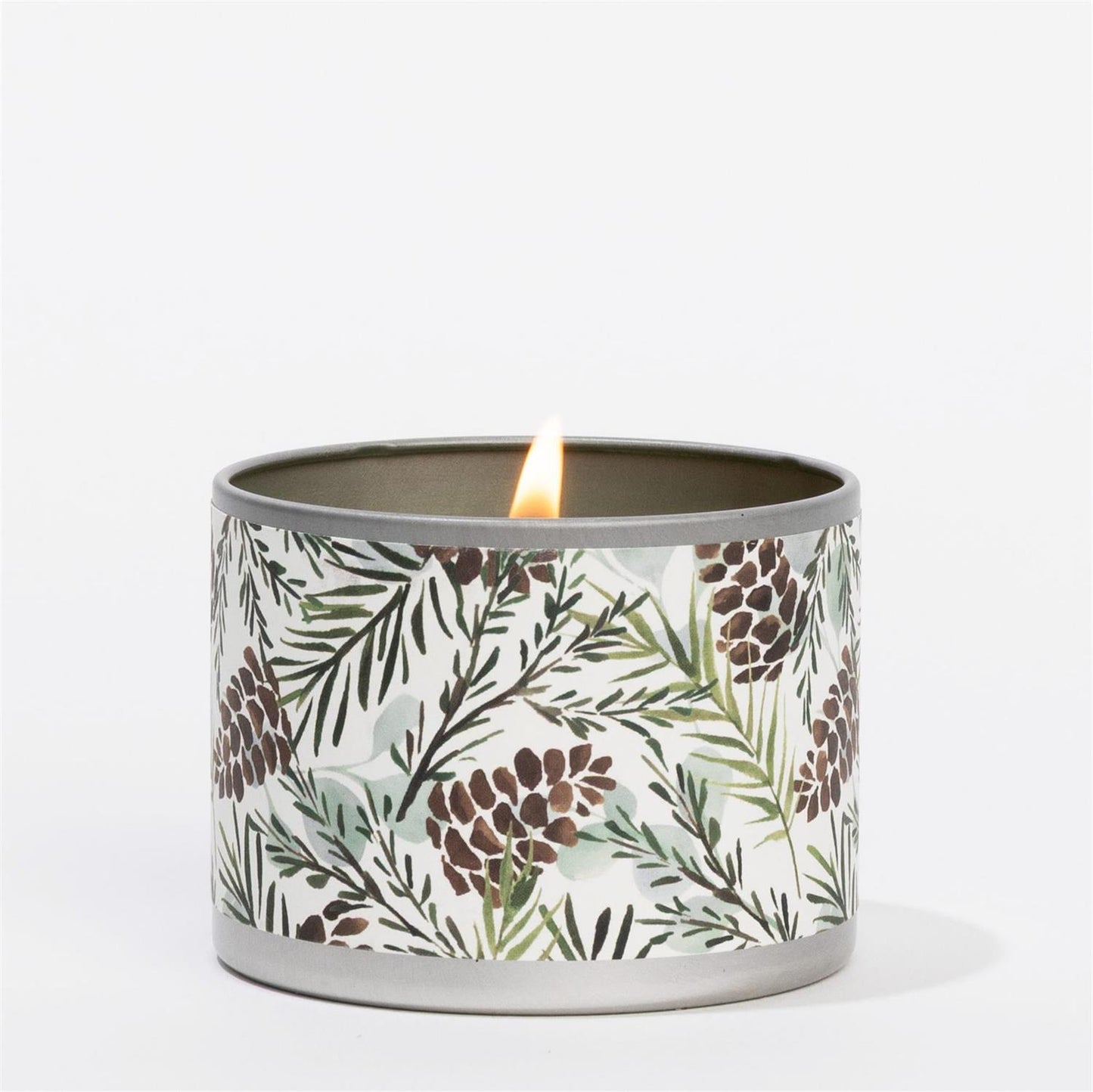 Silver Spruce Tin Candle | 4oz