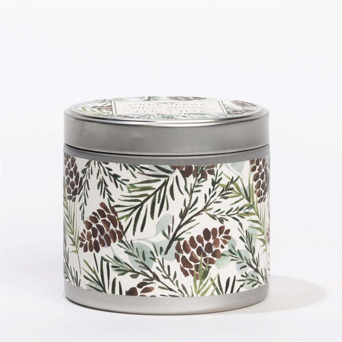 Silver Spruce Tin Candle | 4oz