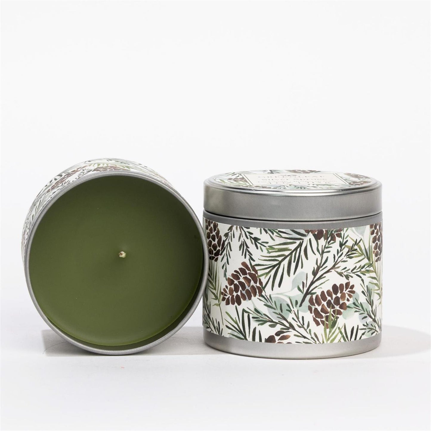 Silver Spruce Tin Candle | 4oz