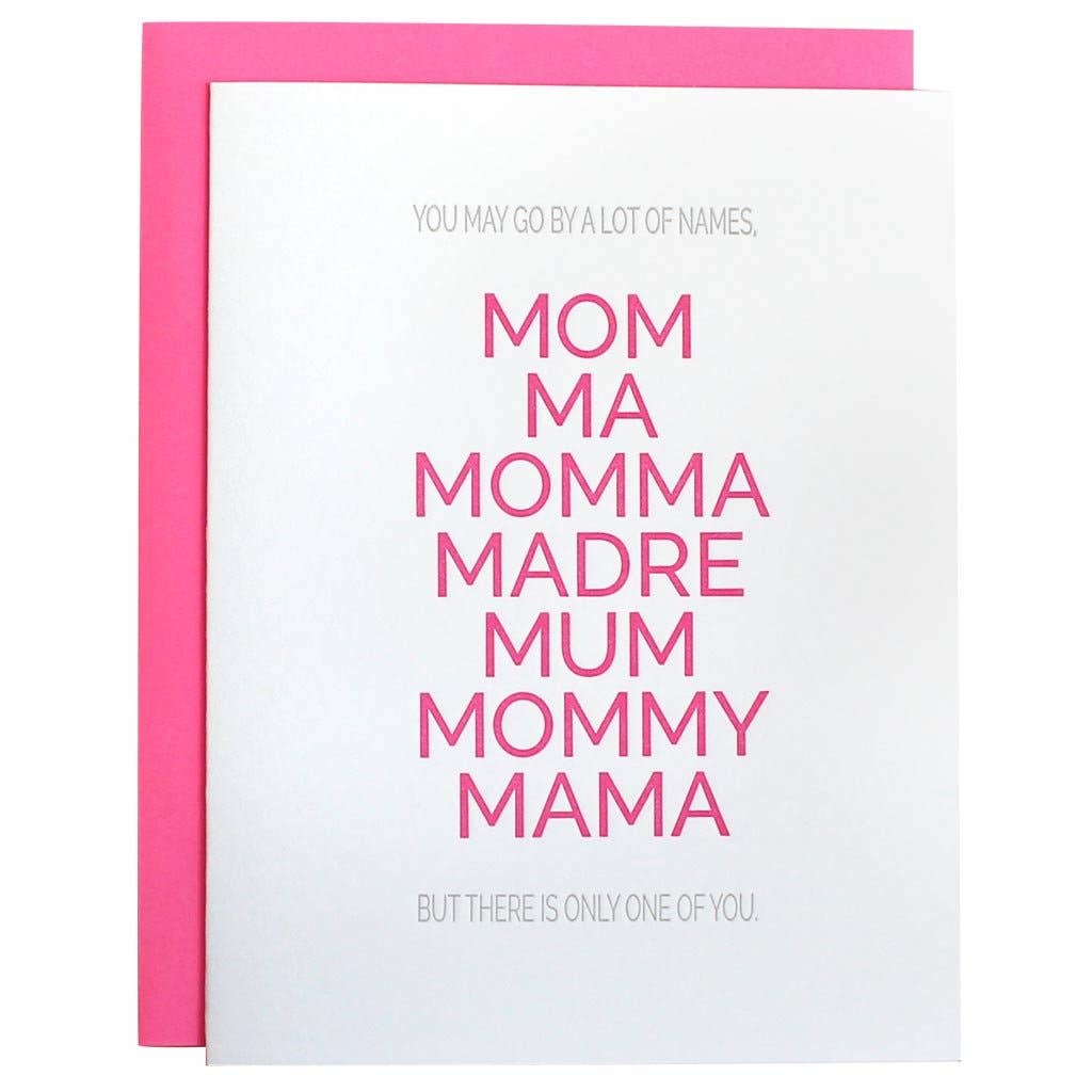 Mother by Many Names | Mother's Day Greeting Card