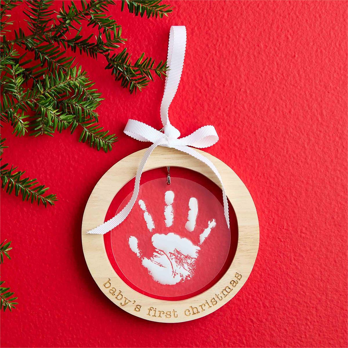 Acrylic Handprint Ornament