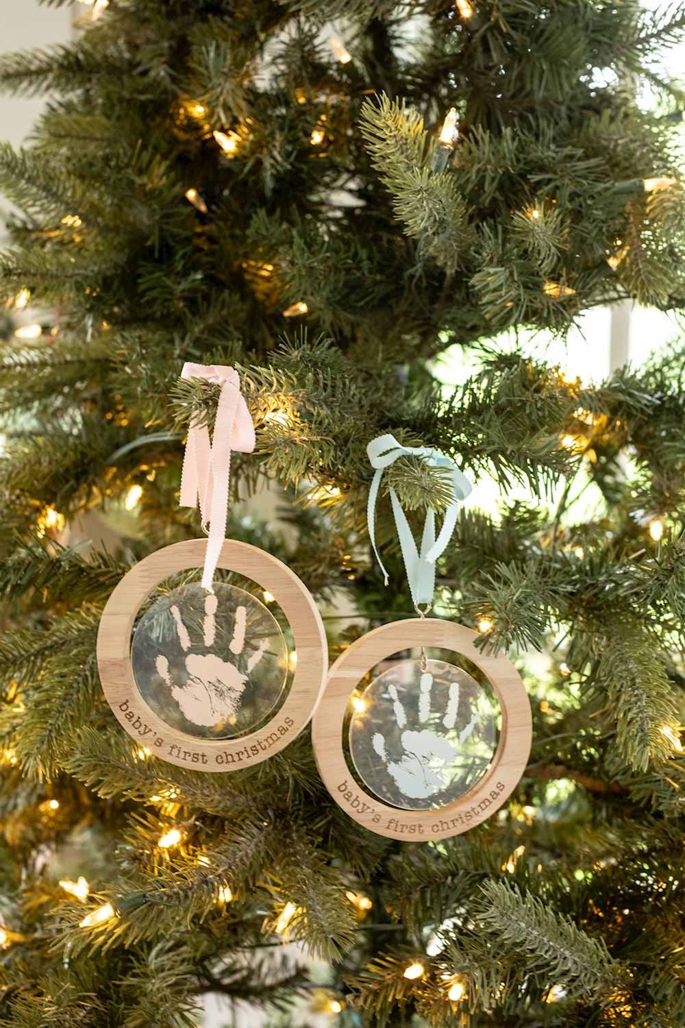 Acrylic Handprint Ornament