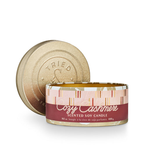 Cozy Cashmere Tin Candle