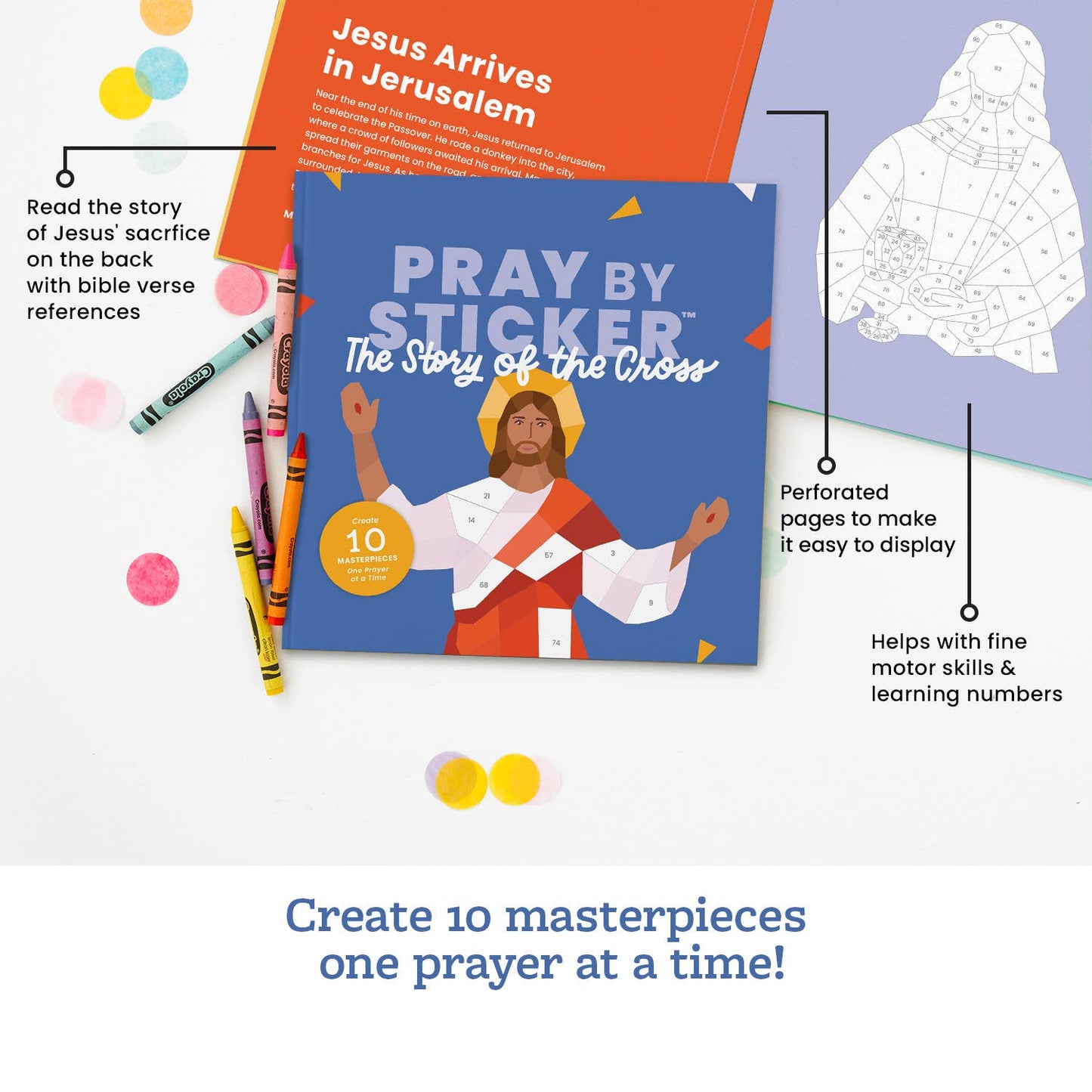 Pray by Sticker The Story of the Cross