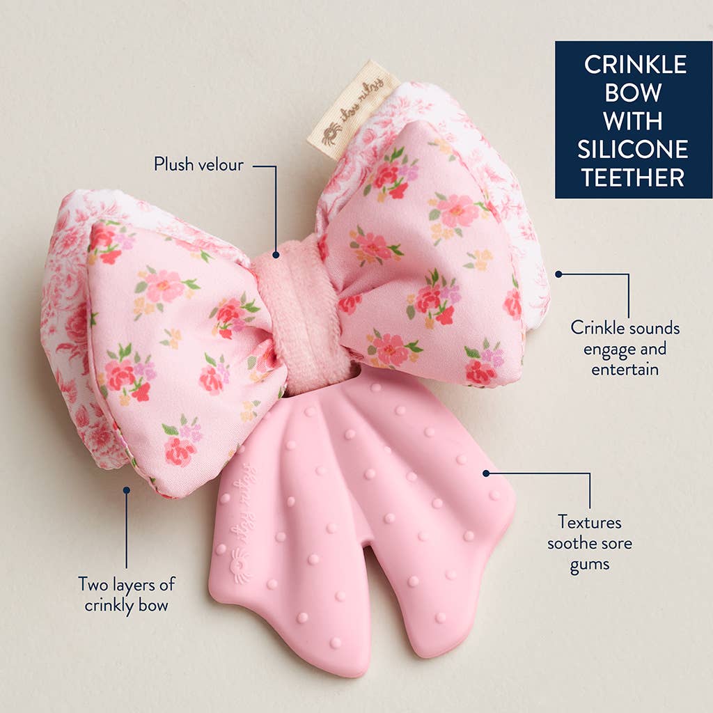 Bow Teensy Crinkle Toy