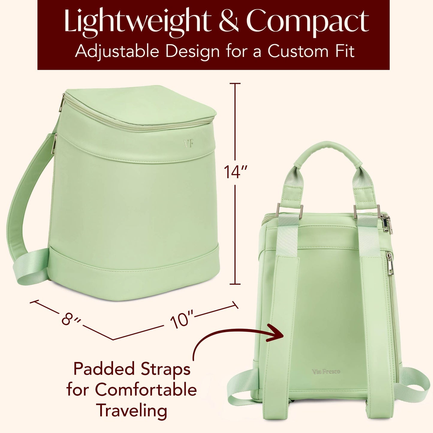 Insulated Cooler Backpack | Green
