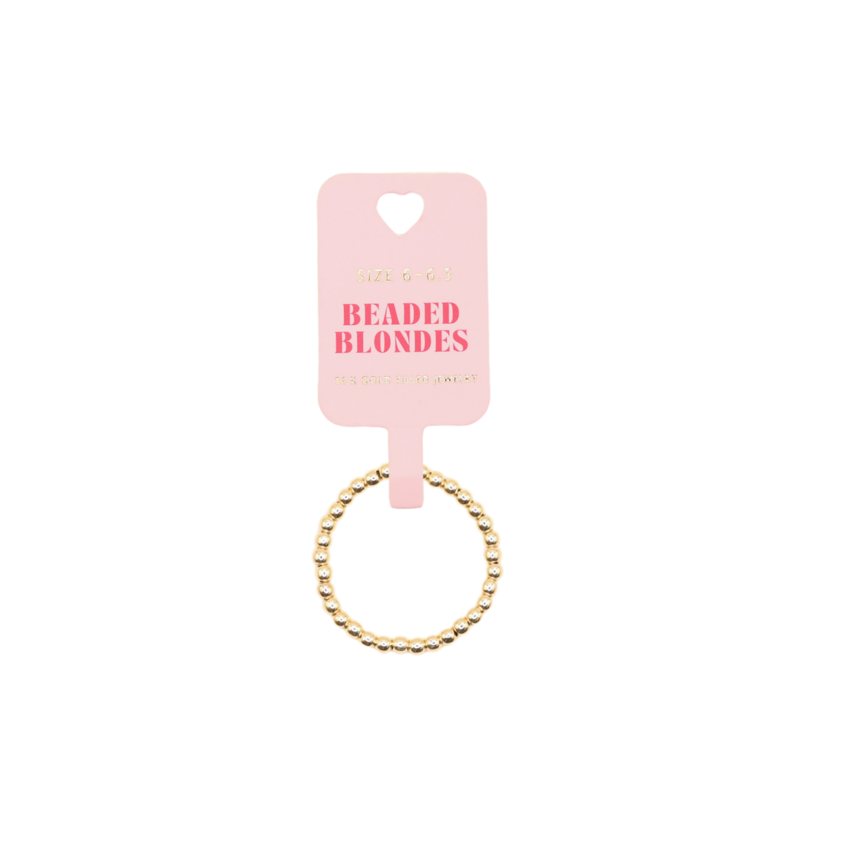 Lexi Beaded Band Gold | 7/8
