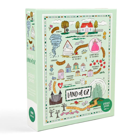 The Wizard of Oz Map Puzzle