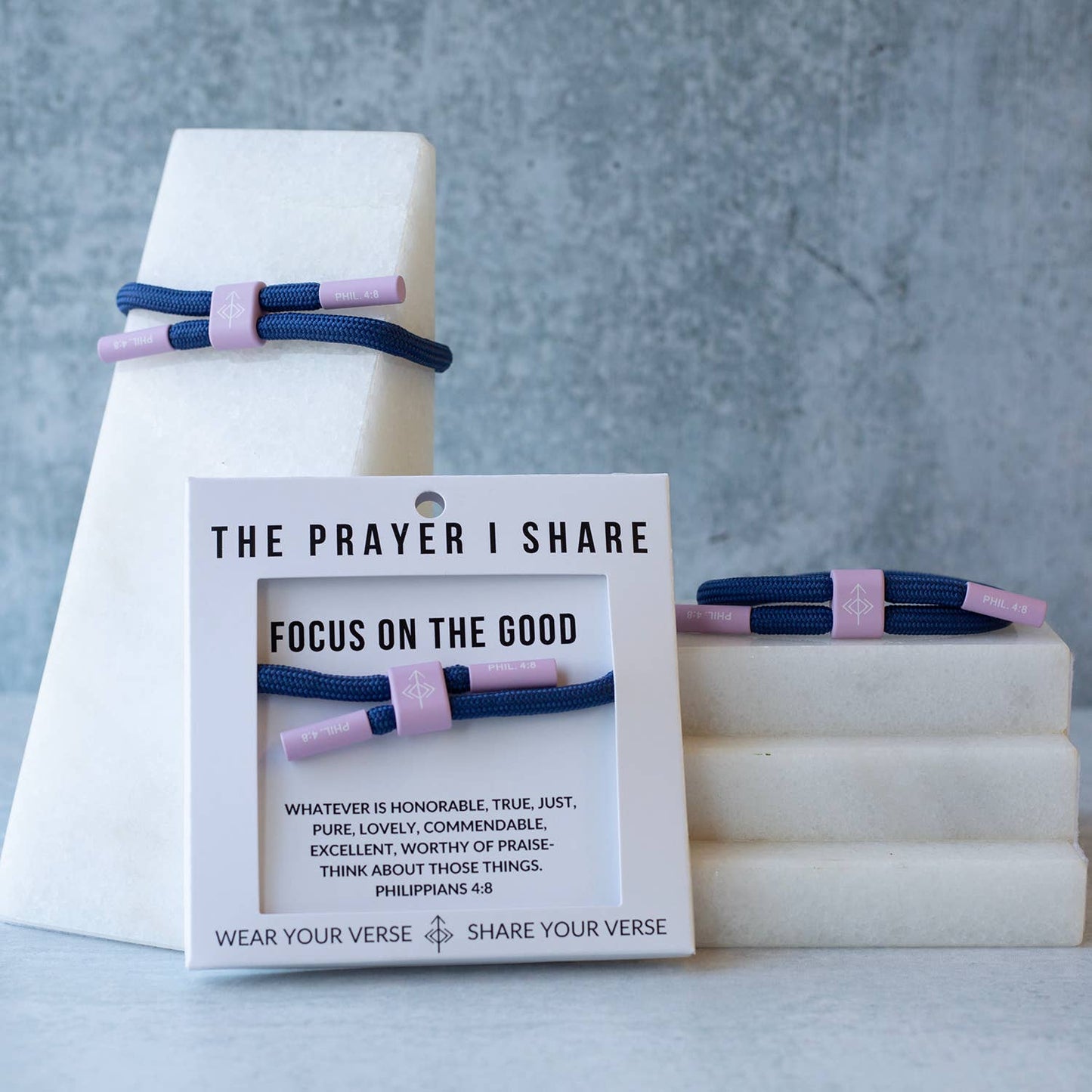 The Prayer I Share Cord Bracelet | FOCUS ON THE GOOD