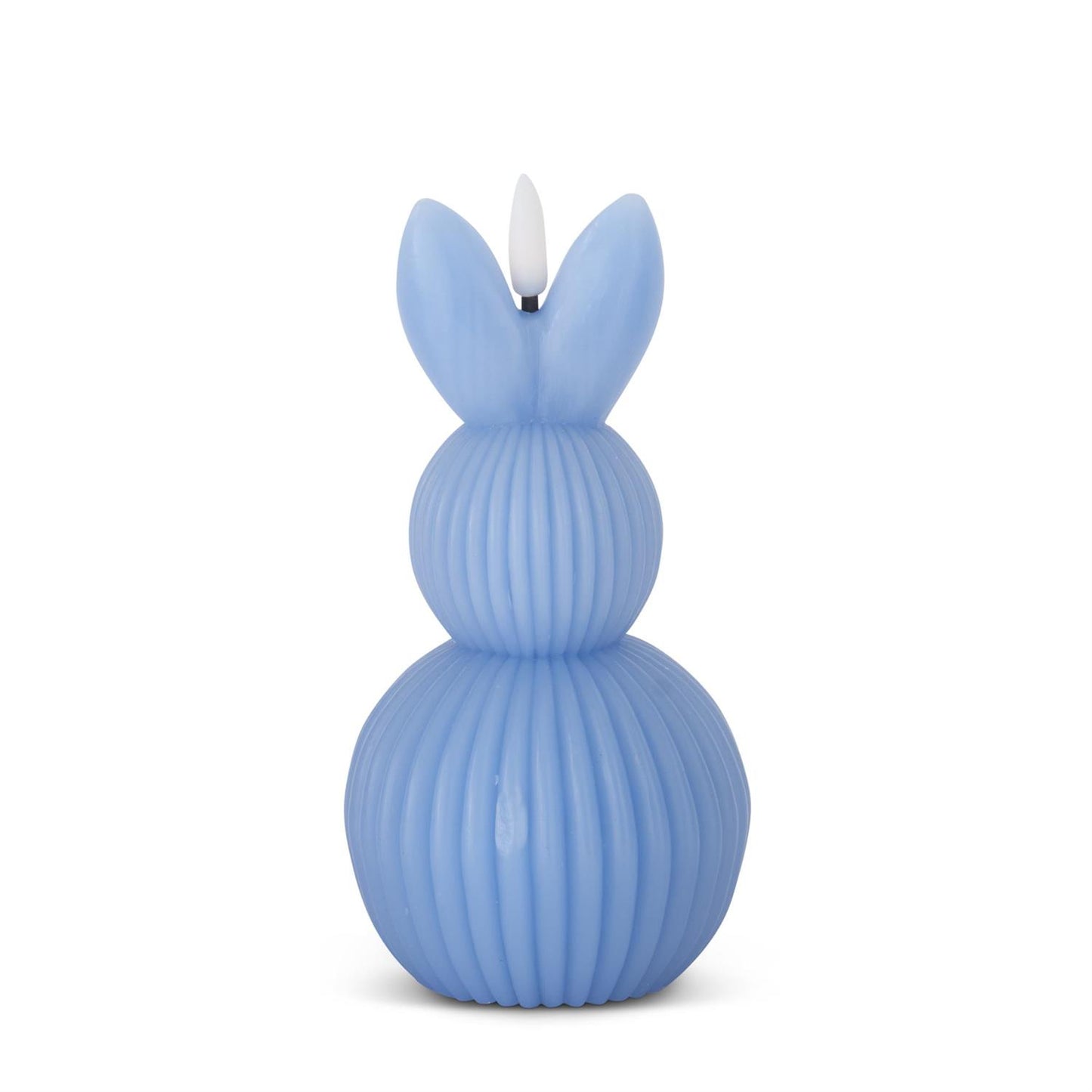 Accordion LED Bunny Candle