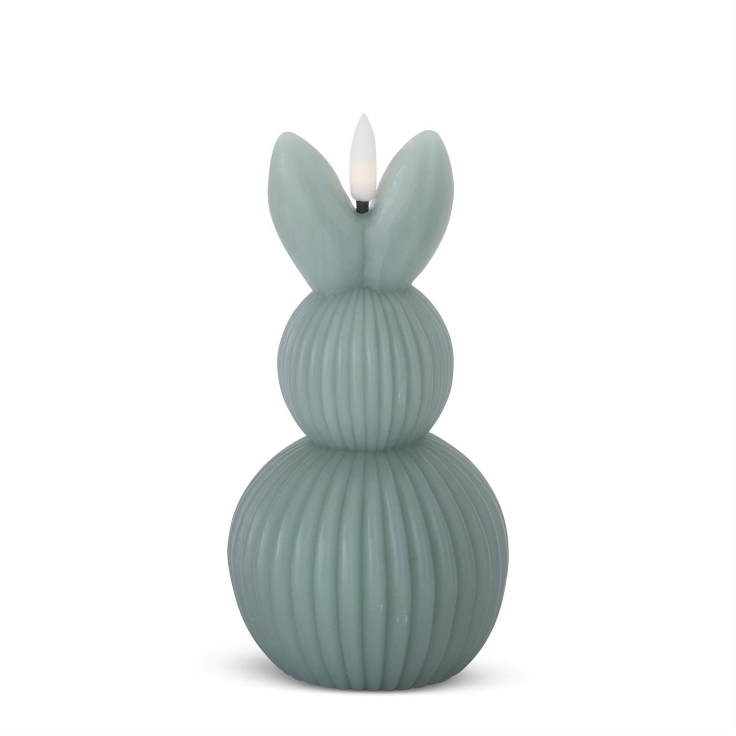 Accordion LED Bunny Candle