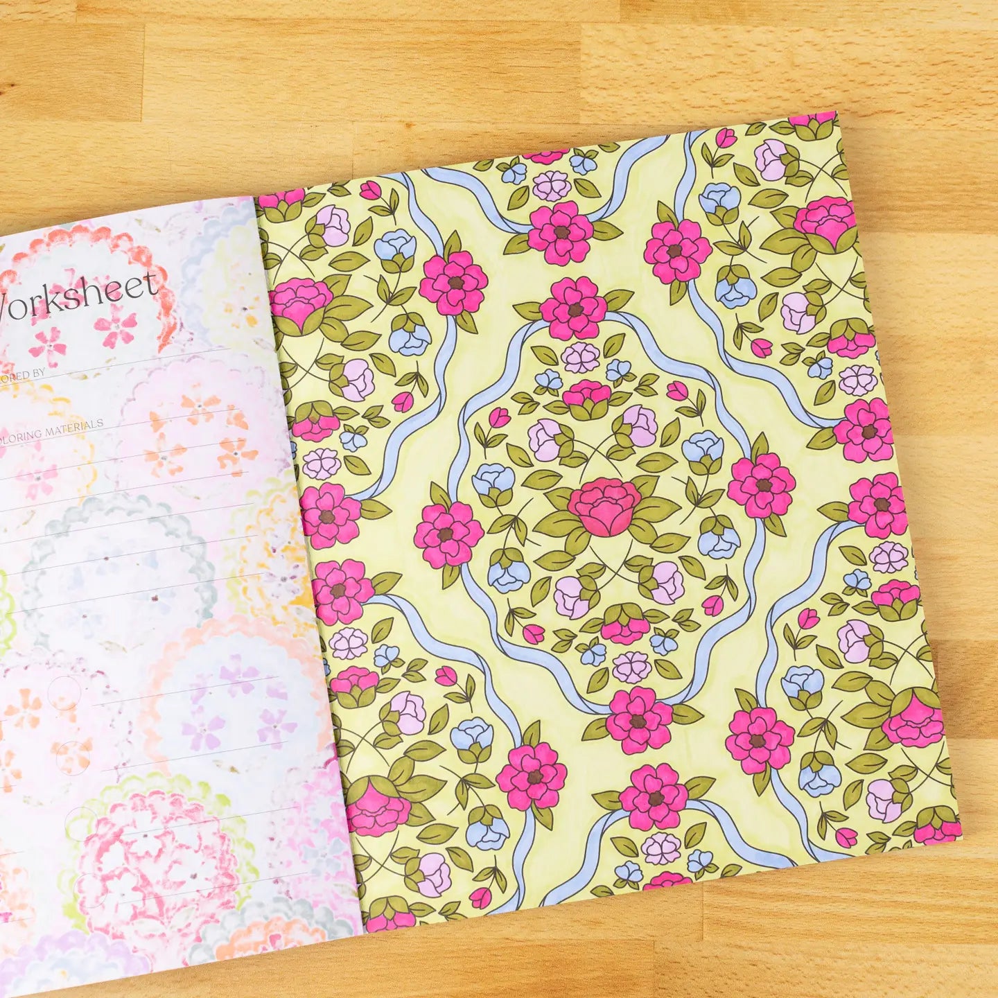 Wallflower Coloring Book