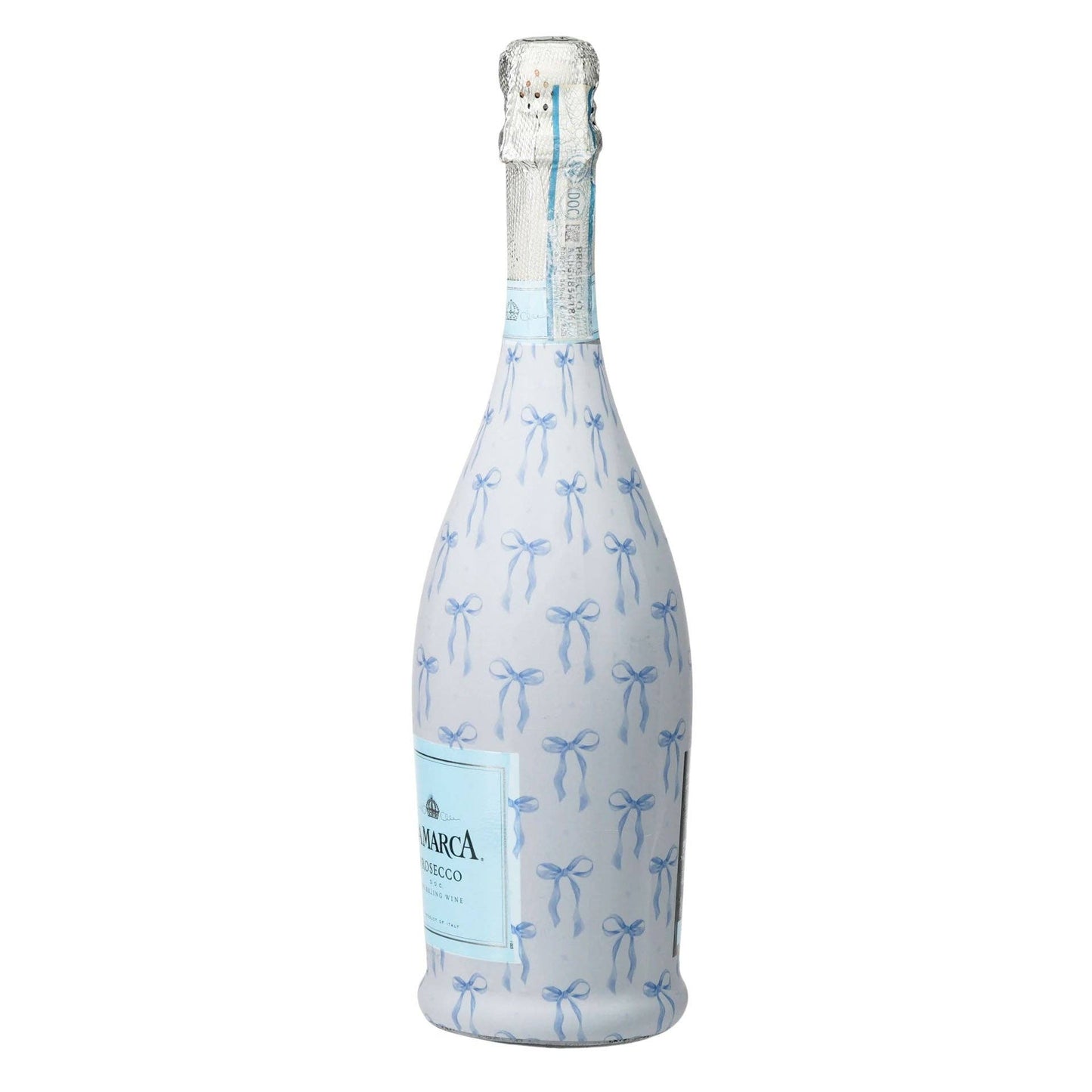 Beau Bottles Wrap | Grand-millenial Blue Bows