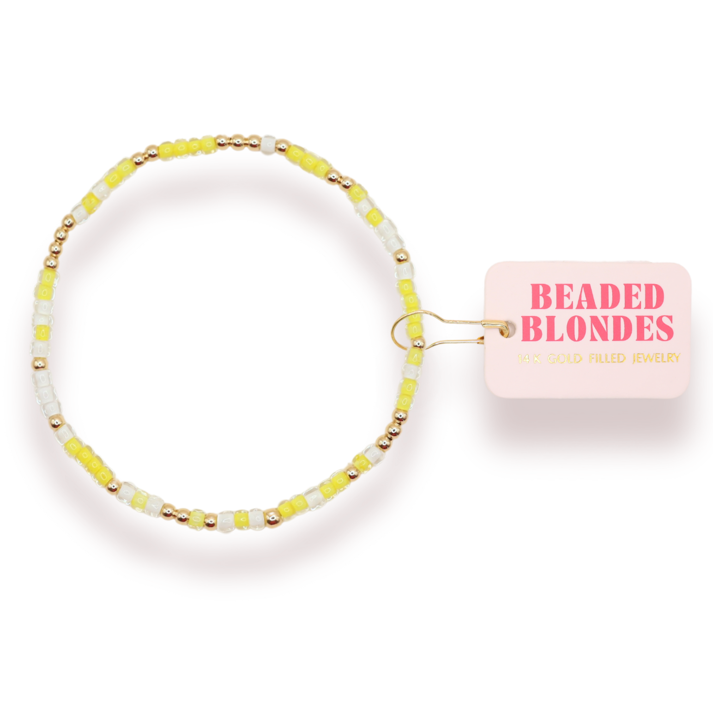 Butter Yellow Sprinkle Bracelet | Standard