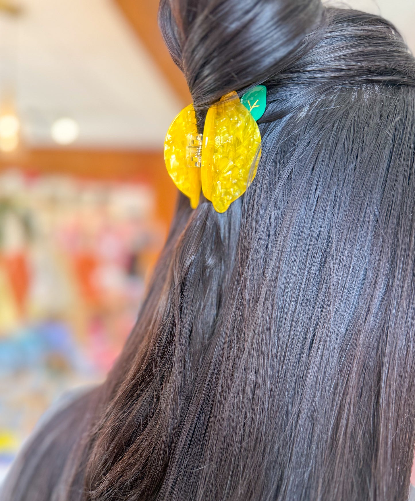 Lemon Hair Clip