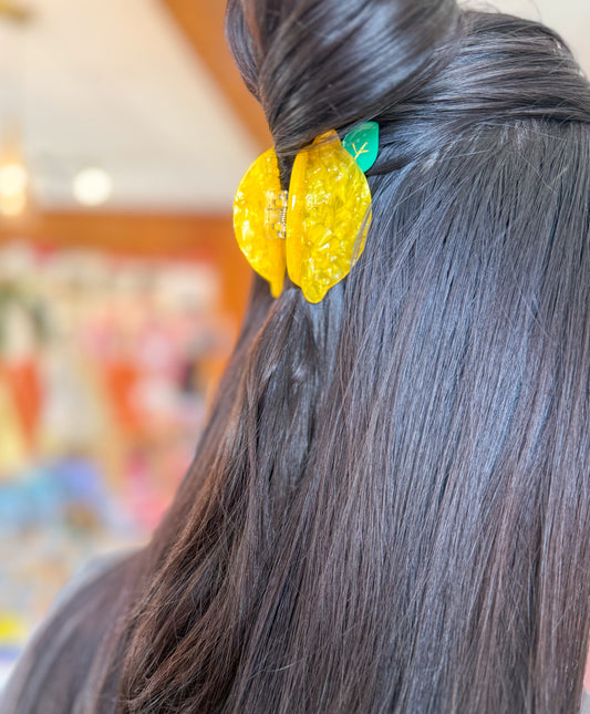Lemon Hair Clip