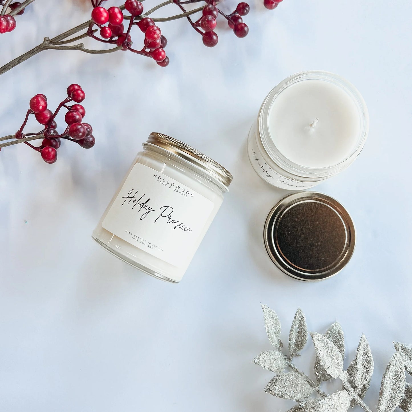 Holiday Prosecco Candle | 8oz