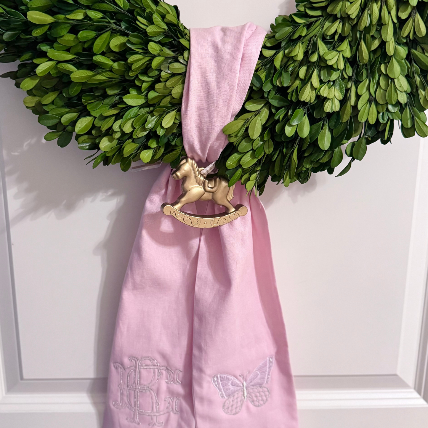 Wreath Ornament | Rocking Horse