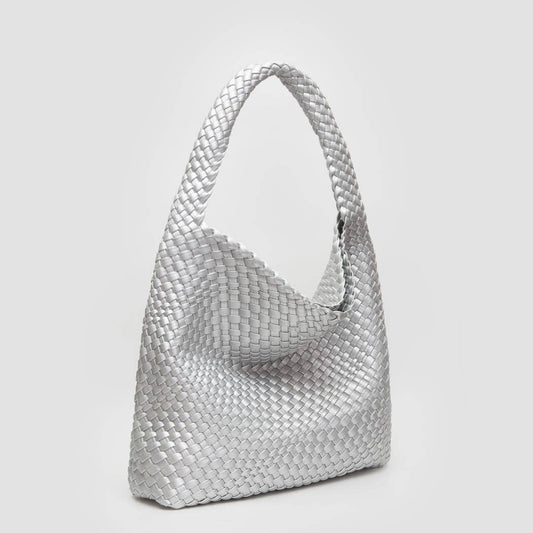 Woven Braided Shoulder Bag