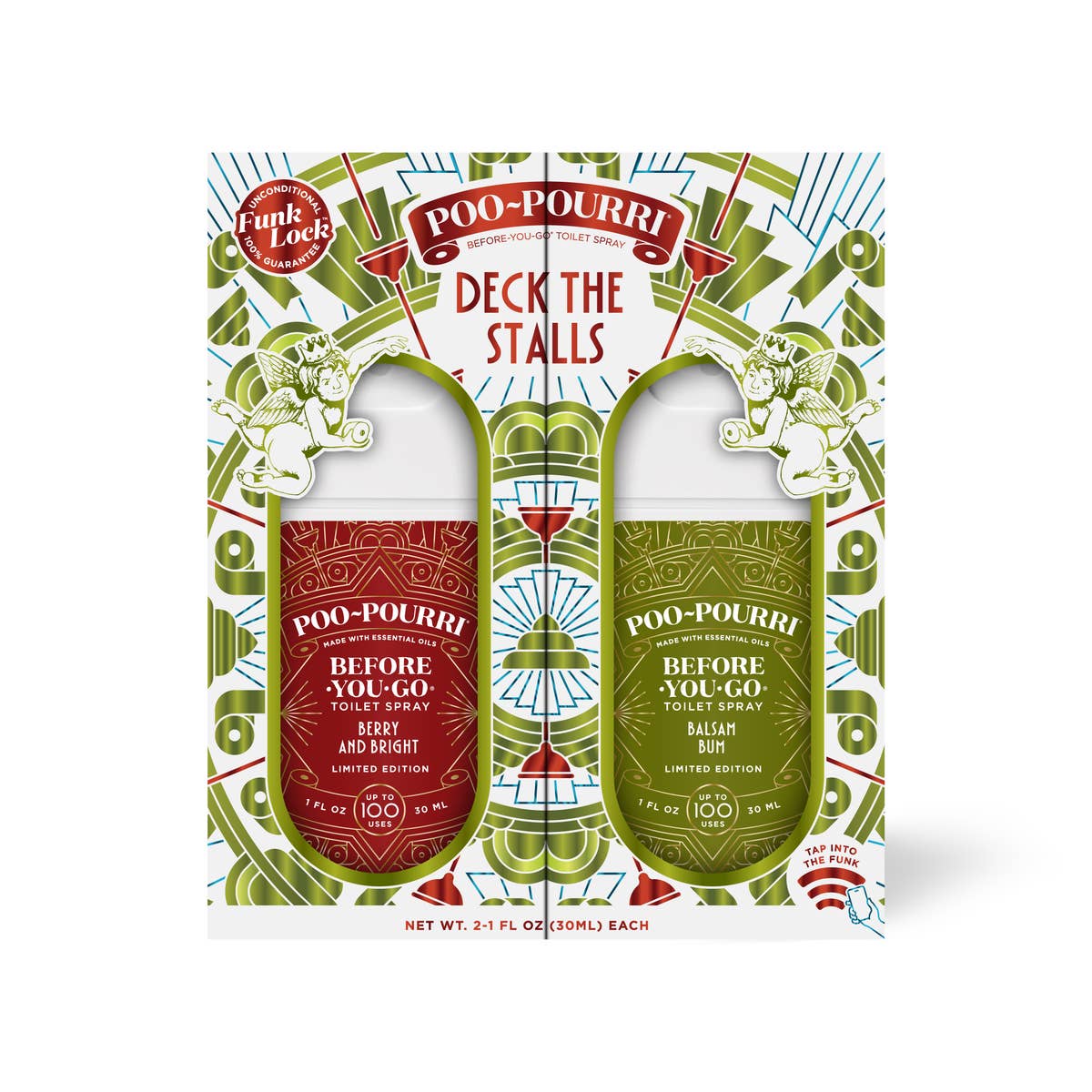 Poo-Pourri Deck The Stalls Tear & Share Gift Set