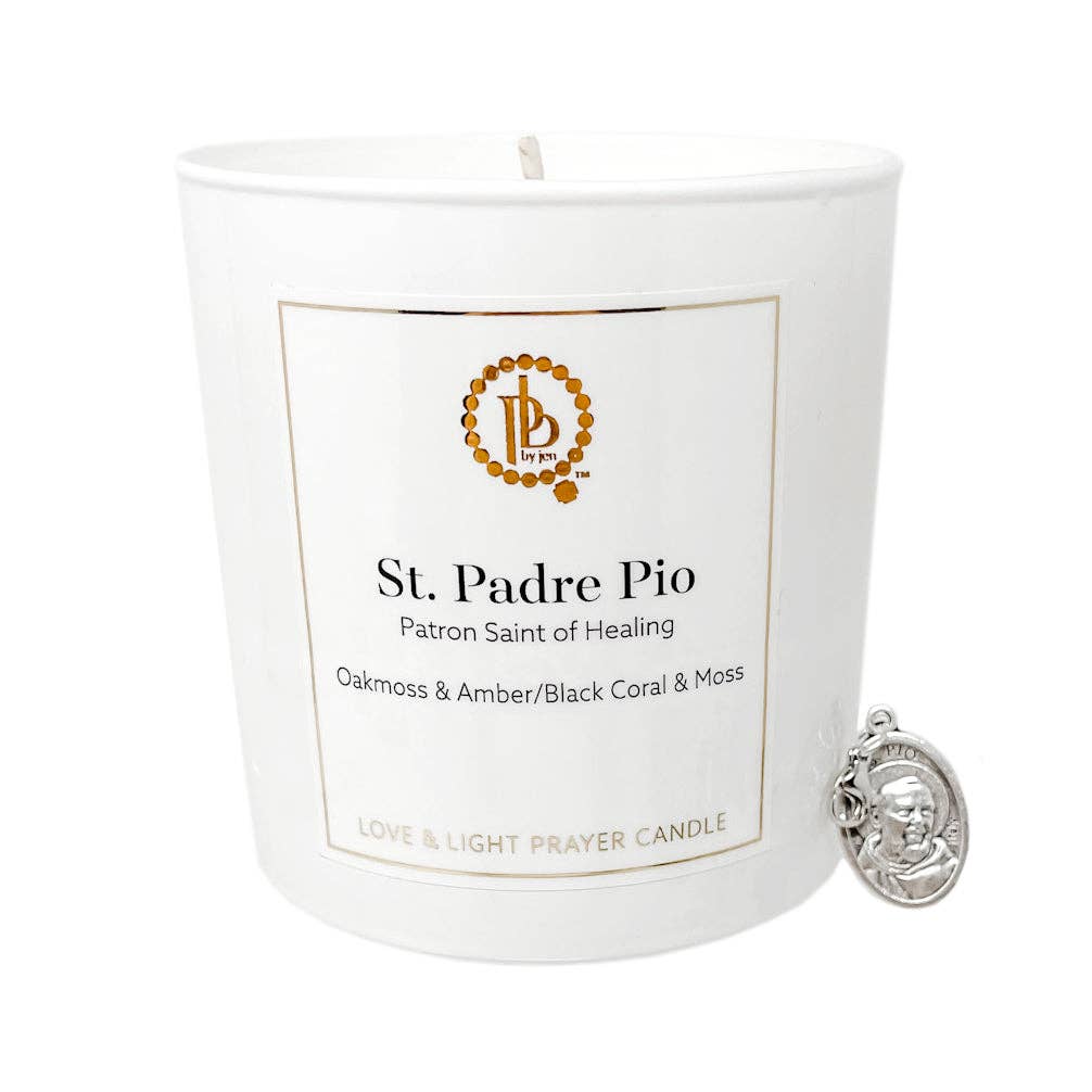 St. Padre Pio Prayer Candle