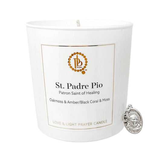 St. Padre Pio Prayer Candle
