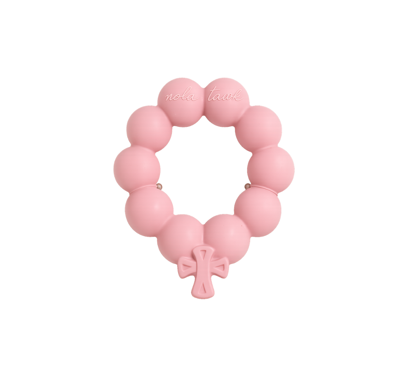 Pink Blessing Beads Teether