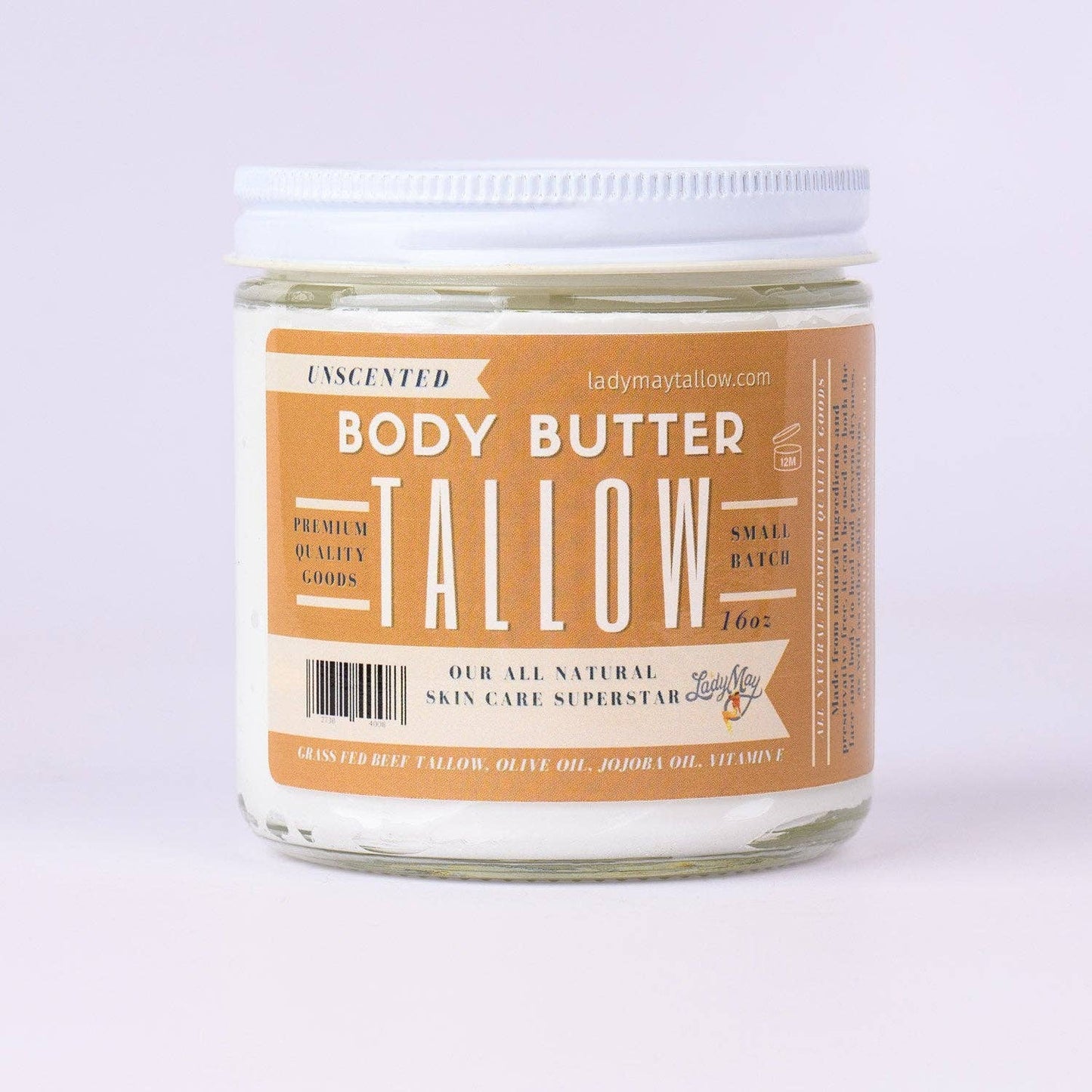 All Natural Tallow Body Butter | 9oz