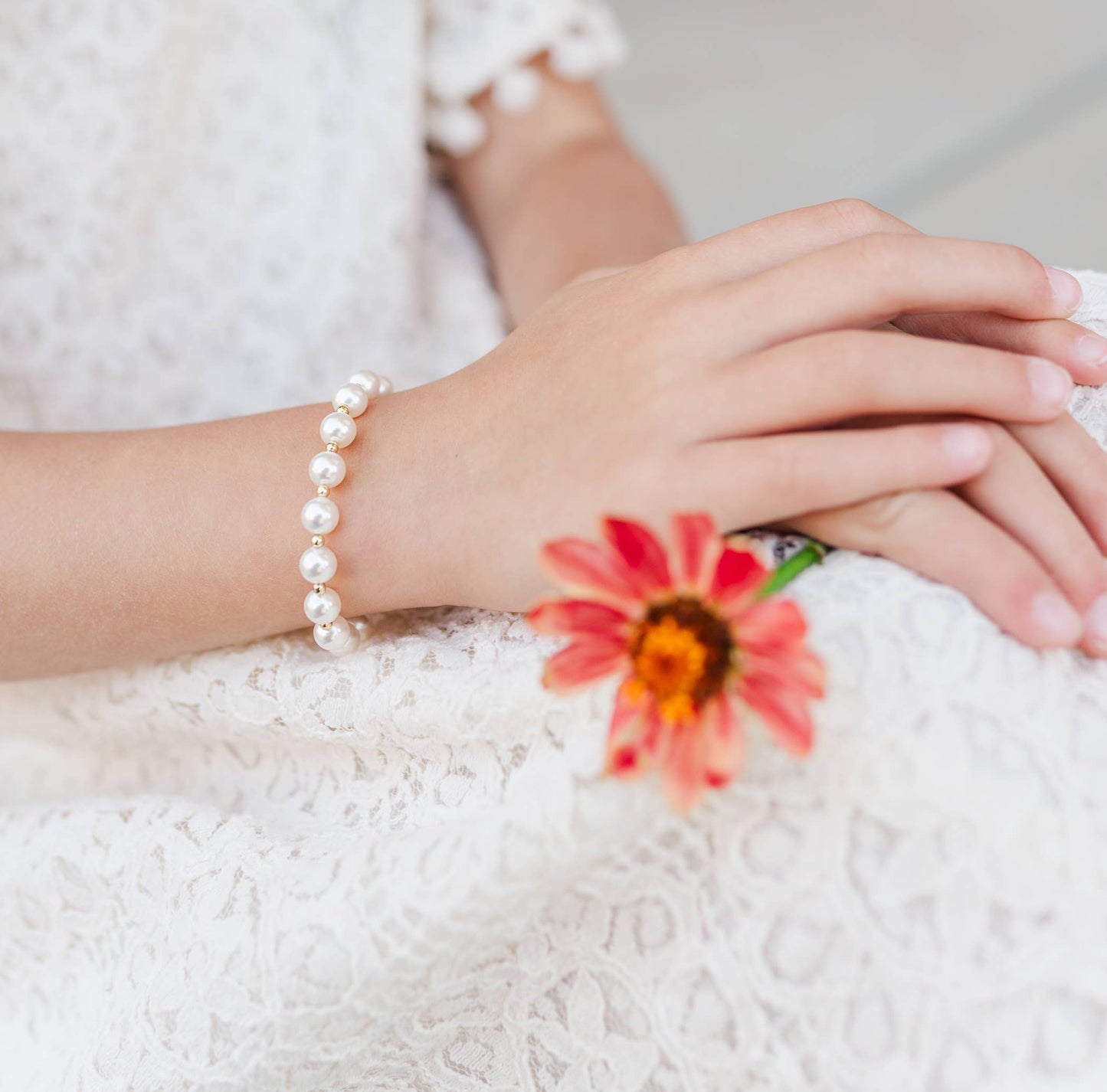 Chunky Pearl Bracelet for Kids | 1-5 Years