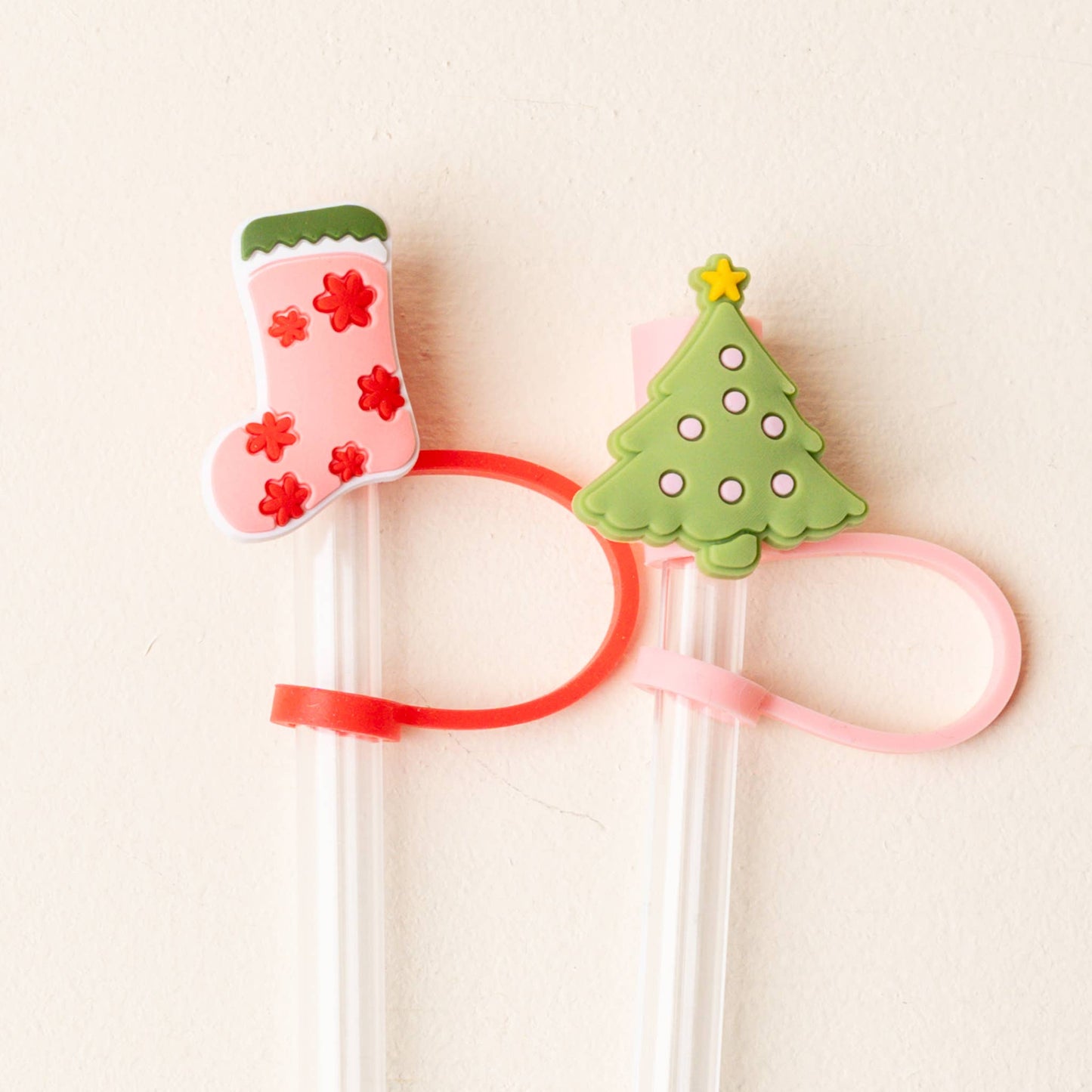 Straw Topper Set | Naughty or Nice