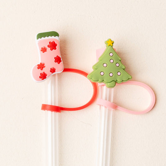 Straw Topper Set | Naughty or Nice