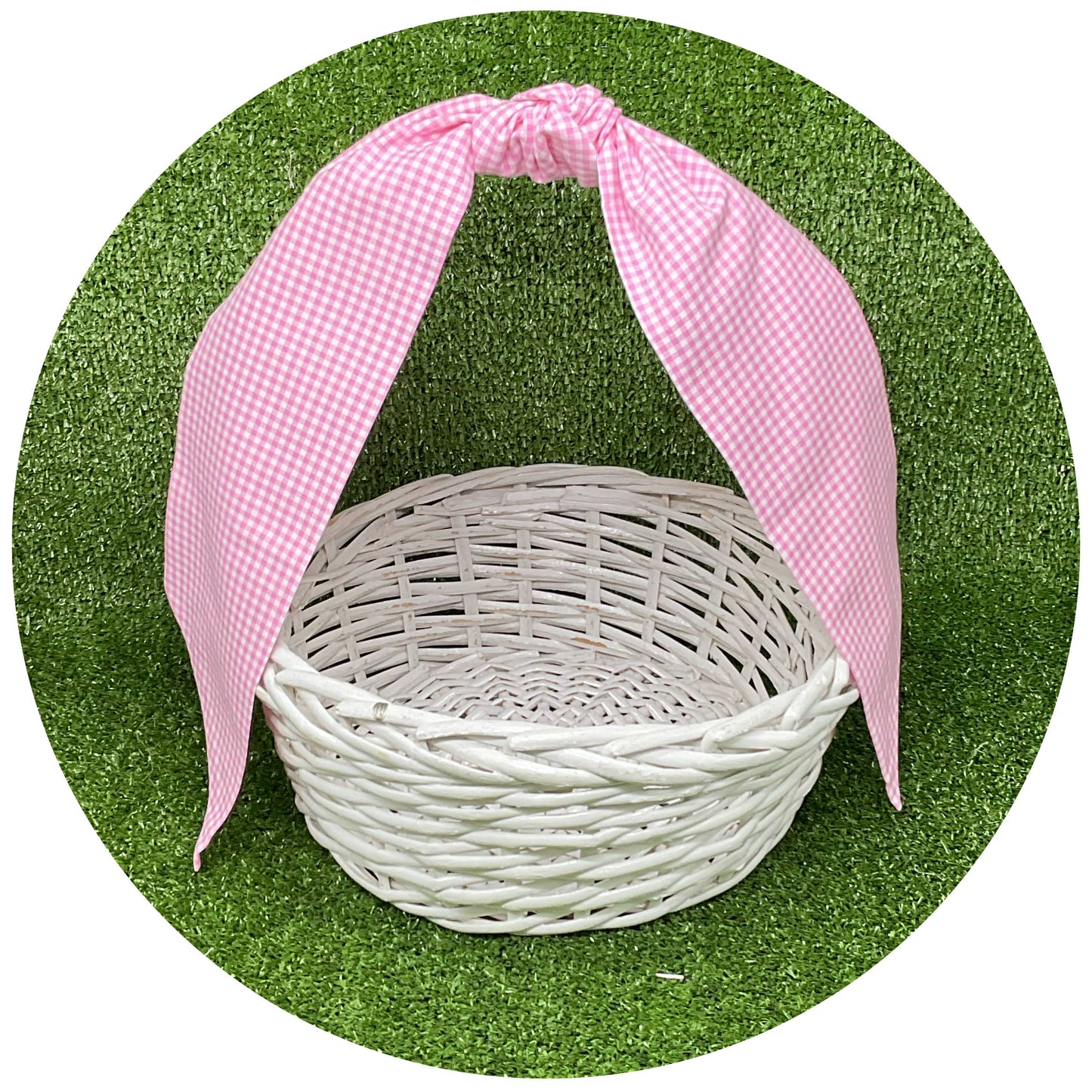 Chocolate Gingham Sash | 44”