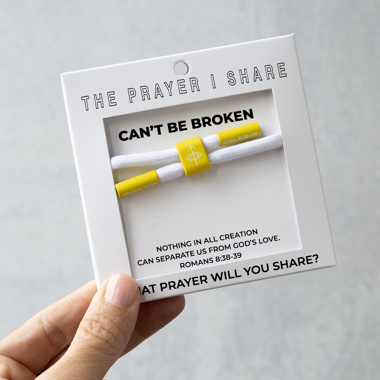 The Prayer I Share Cord Bracelet | CAN'T BE BROKEN