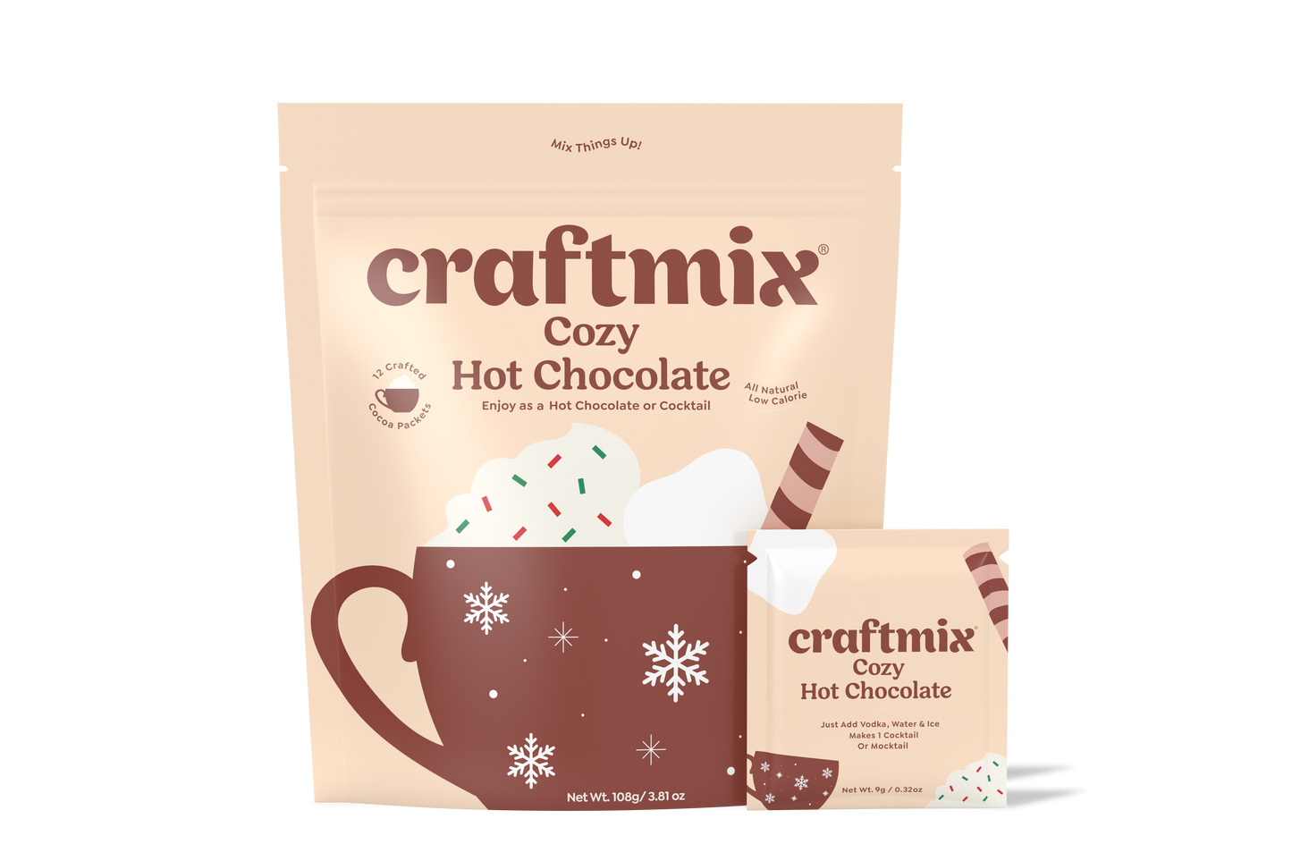 Cozy Hot Chocolate Mixer | 12 Servings Pack