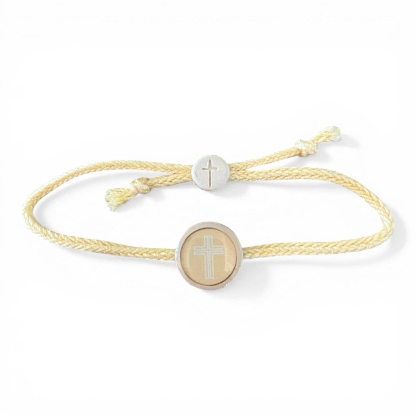 Tap To Pray® Bracelet | Honeysuckle + Cross