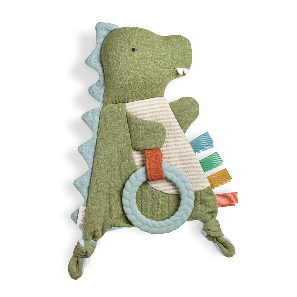 Dino Bitzy Crinkle™ Sensory Toy w/ Teether