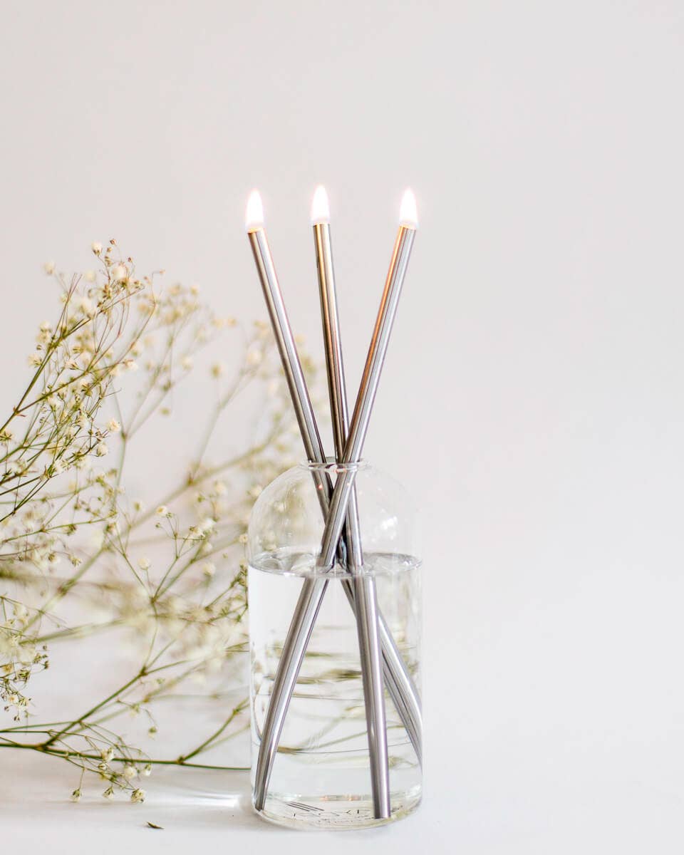 Everlasting Candle Wylie Clear Vase