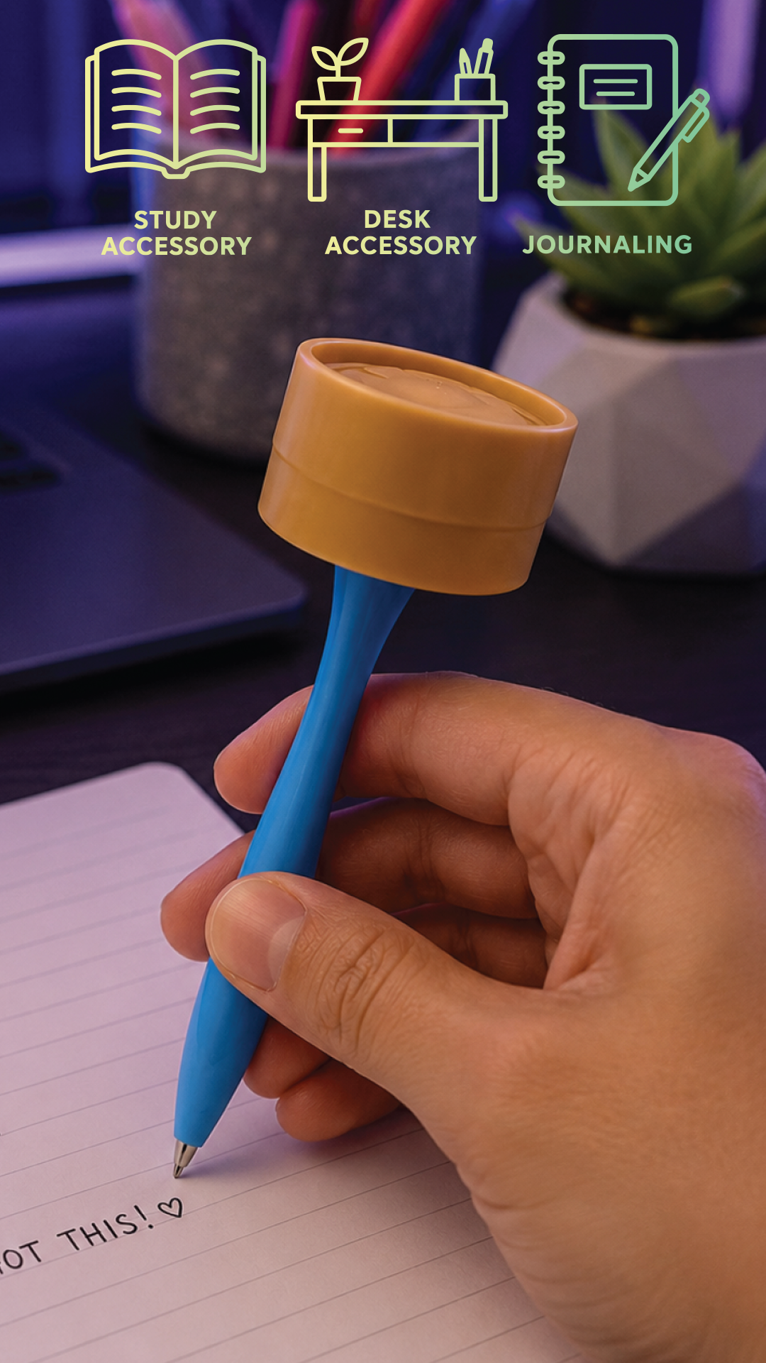 Fun Doh Squishy Dumpling Mochi Pen