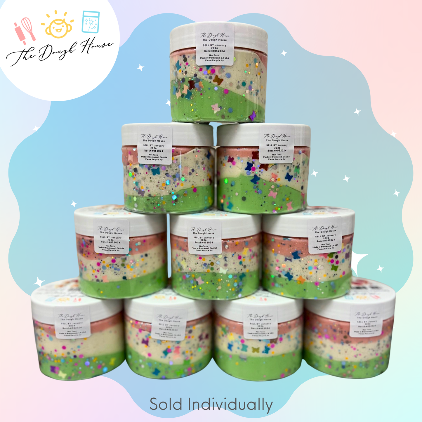 Fun Size Butterfly Magical Dough Jar