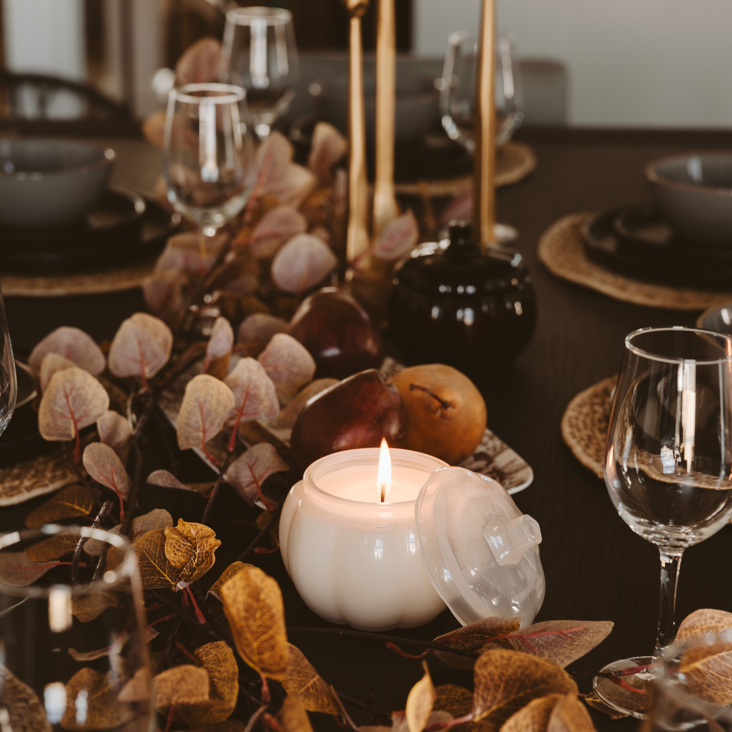 Warm and Cozy Soy Candle | 20 oz Pumpkin Jar