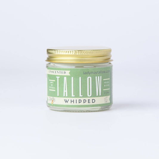 Unscented Whipped Tallow | 2oz