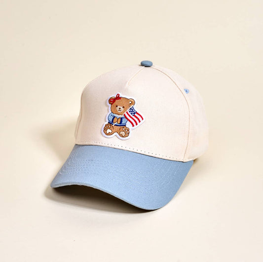 Classic Canvas Hat | Star Spangled Bear